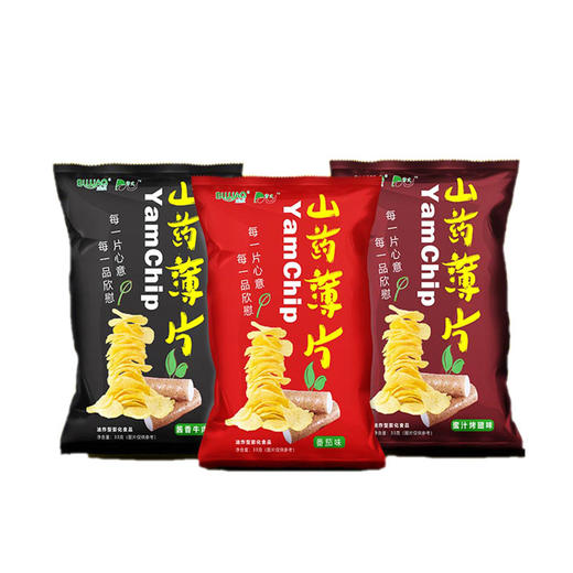 蓝迦琪山药薄片33g*10包 商品图0