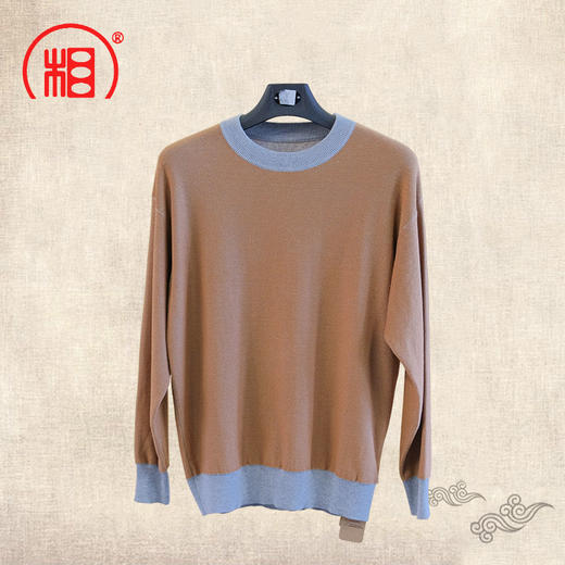 【相牌僧服旗舰店】木棉针织衫 秋冬保暖内衣 简约打底衫 百搭 商品图2