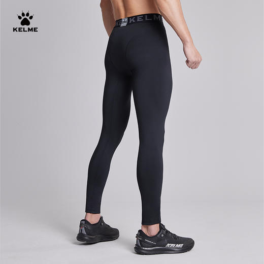 KELME卡尔美加绒紧身裤运动足球训练健身裤男篮球打底跑步压缩裤 商品图4
