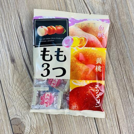 派恩 桃子/葡萄/苹果水果味硬糖 商品图2