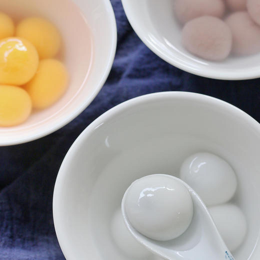 【缸鸭狗】元气彩色小汤圆 3包 芝麻香香 可可花生 蛋黄流沙 水磨糯米宁波小汤团 商品图5