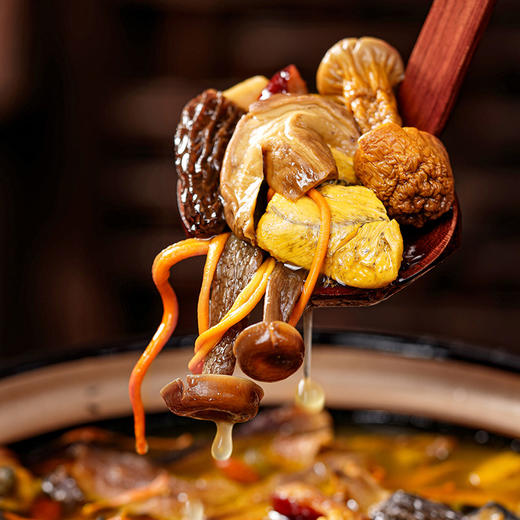 【辣妈学院专享】在菌屋 羊肚菌护胃菌汤包 拾菌汤包菌菇汤料包70g 商品图2