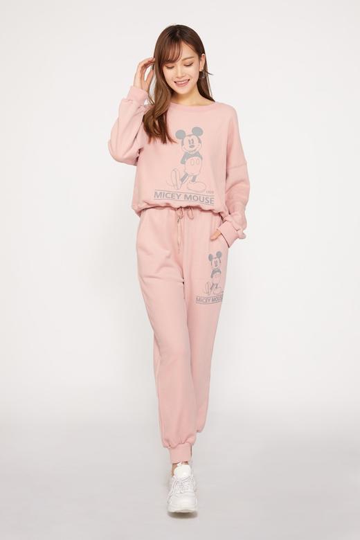 HAYES 米奇粉色休闲套装 10122 商品图0