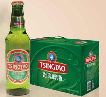 青岛啤酒12度330*10瓶内销美小啤提盒箱啤礼盒 商品图0