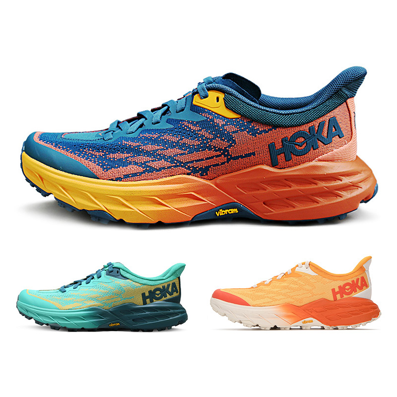 HOKA 快羊5 SPEEDGOAT 5飞速羚羊女款V底全地形越野缓震跑鞋