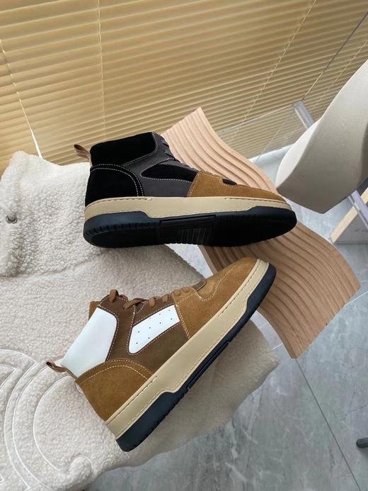 【男款】河南桑坡雪地靴 拼色高帮经典款皮毛一体39-44码 商品图5