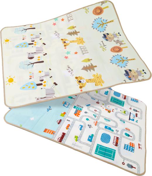 玩天玩地爬行垫户外出行野餐垫一垫两用 180*150*0.5cm 商品图3