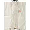 VIMAGE纬漫纪春季新款白色牛仔裤V1905520 商品缩略图2