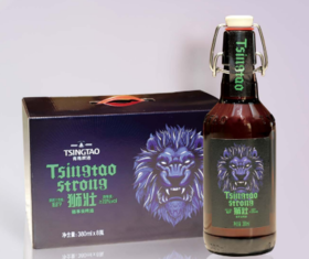 青岛啤酒16.8度380*8狮壮箱啤礼盒