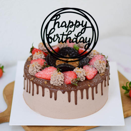 巧克力草莓奶油蛋糕 商品图0