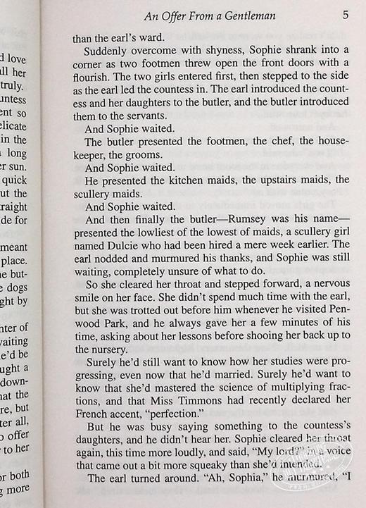 预售 【中商原版】布里奇顿 An Offer From A Gentleman Bridgerton Family 英文原版 柏捷顿家族 名门韵事3 Julia Quinn 商品图7