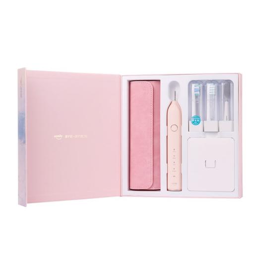 usmile45°声波电动牙刷大师系列Y4珊瑚粉【赠usmile牙线*1盒】 商品图2