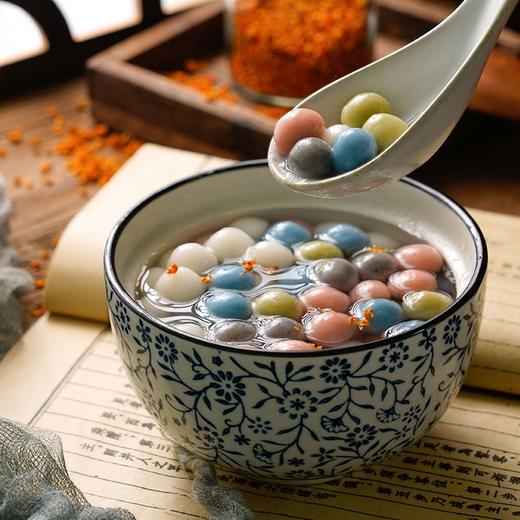 【缸鸭狗】酒酿五彩原味小圆子 2包 宁波小吃糯米小丸子 儿童早餐节日年味 商品图3