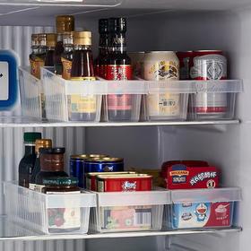 【日本进口冰箱收纳盒】INOMATA日本进口冰箱收纳盒抽屉式啤酒饮料整理盒厨房调料储物盒