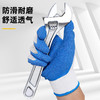 得力DL521033乳胶皱纹涂层手套(蓝) 商品缩略图2