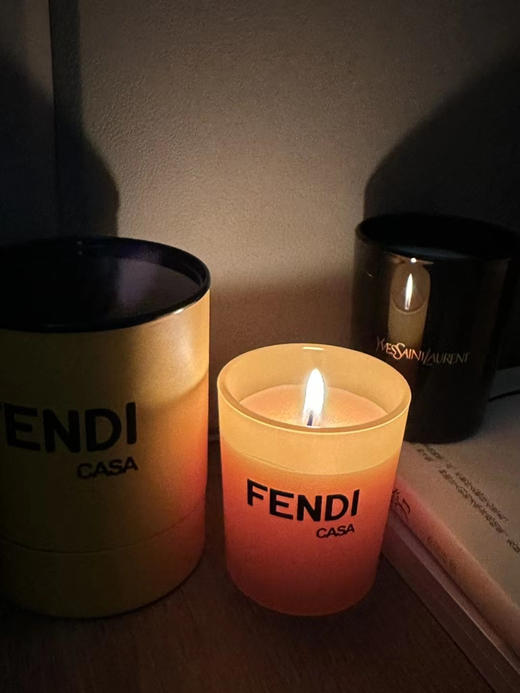 FENDI芬迪CASA香薰蜡烛青柠罗勒/鎏金贵族70g/180g  礼物香氛 商品图6