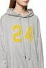 SUMMER & SAGE 灰色撞色款字母宽松卫衣 8621 商品缩略图3