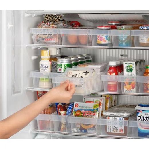 【日本进口冰箱收纳盒】INOMATA日本进口冰箱收纳盒抽屉式啤酒饮料整理盒厨房调料储物盒 商品图2