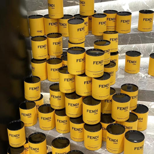 FENDI芬迪CASA香薰蜡烛青柠罗勒/鎏金贵族70g/180g  礼物香氛 商品图7