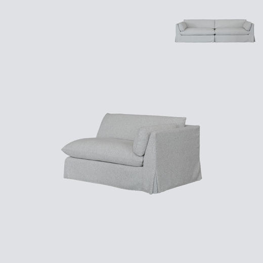 NS家居nsfurniture活套软包布艺组合沙发NSSF-5277-M1系列NS6360-16 商品图4