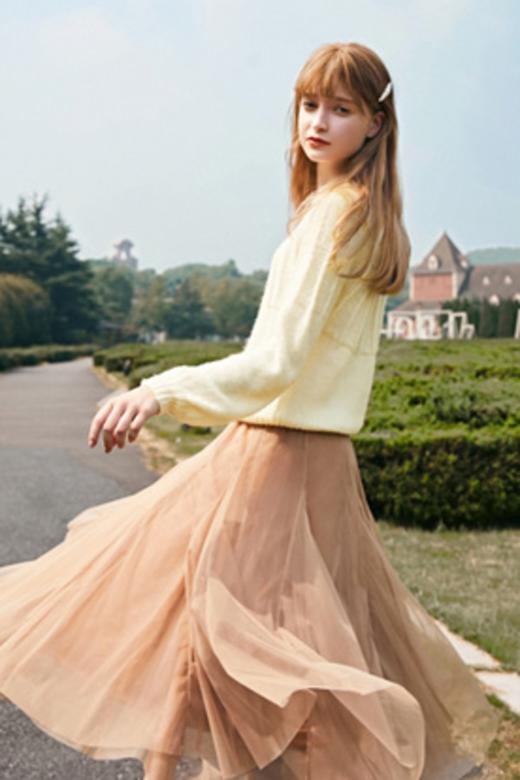 LED'IN 俏皮翻领套头衫 10215 商品图2