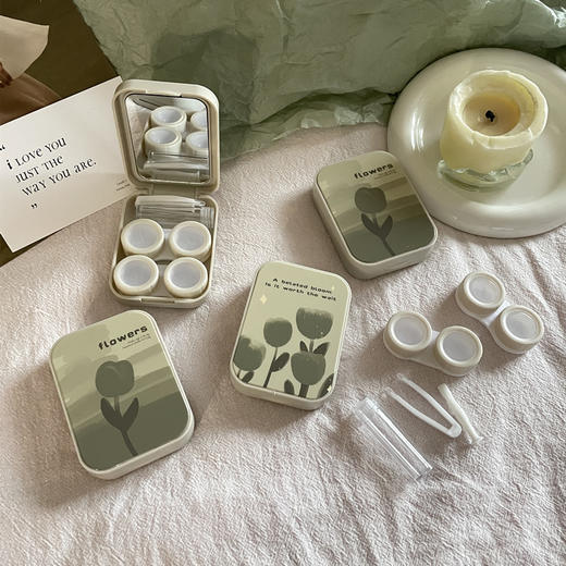 隐形眼镜盒/像鱼as800两付装 商品图1