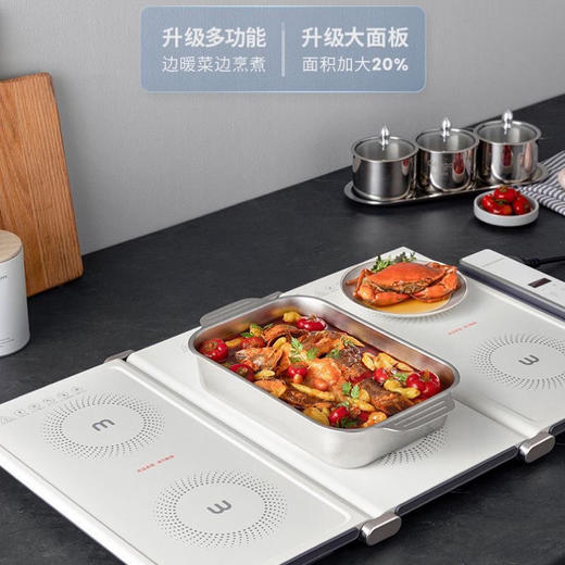【已下架】预售 | Morphy Richards/摩飞 二代烹煮折叠暖菜板家用恒温保温菜垫MR8301[福利品] 商品图1