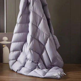 小抱抱睡了7个冬天的鹅绒被 依然蓬松保暖如初