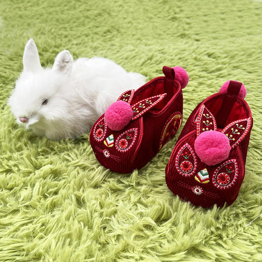 内联升童鞋宝宝生肖兔鞋5379C 商品图2