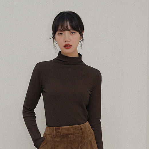 【69元买1送1，1件顶3件】轻梵德绒半高领打底衫秋冬保暖显瘦系列 商品图4