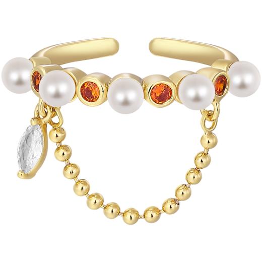 ZEGL设计师本命年系列心愿兔子红绳戒指女小众设计个性开口食指戒 商品图8