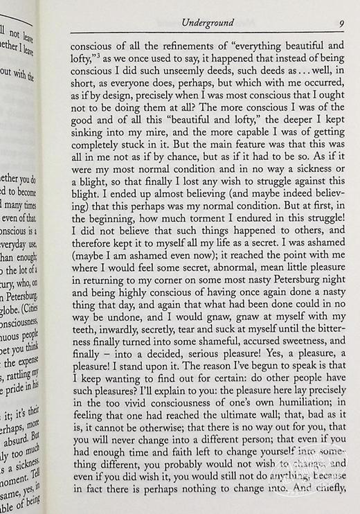 【中商原版】陀思妥耶夫斯基 地下室手记 英文原版 Everyman s Library Classics Notes from Underground Fyodor Dostoevsky 商品图7