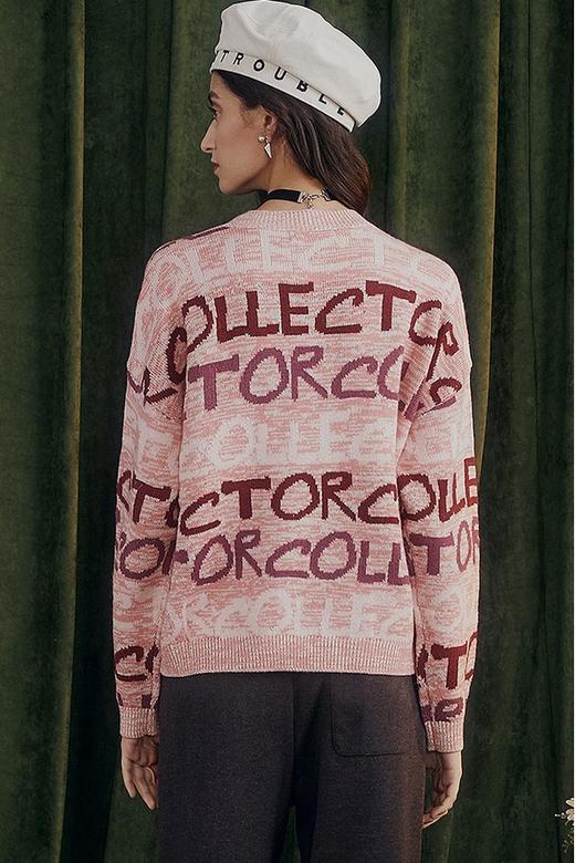 SIEGO 圆领字母针织上衣 9496 商品图3