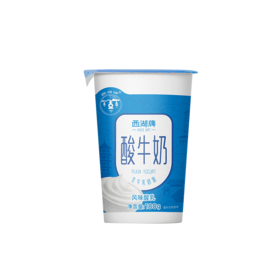 西湖牌纸杯酸牛奶180g