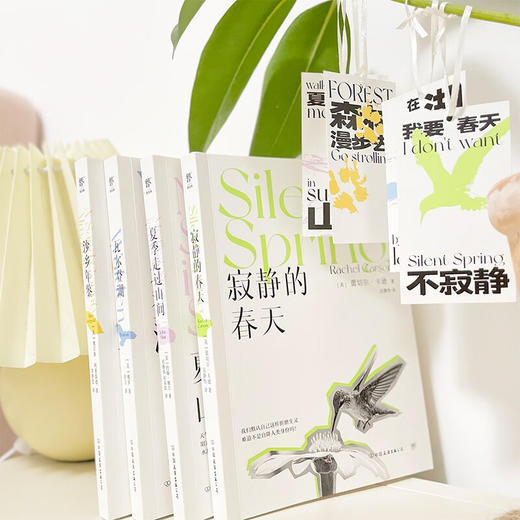 自然美文四部曲 瓦尔登湖+寂静的春天+沙乡年鉴+夏季走过山间 梭罗等 著 文学 商品图3