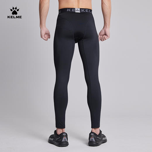 KELME卡尔美加绒紧身裤运动足球训练健身裤男篮球打底跑步压缩裤 商品图3
