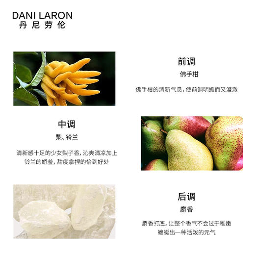 丹尼劳伦 罗纳河系列天然优质中性香水 橙色海岸清新淡香 商品图3