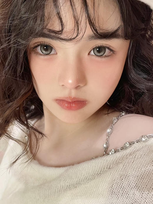 【大直径】Leenscolor-雪绒花-14.5mm 【年抛 0-1000度 含有525/575】 商品图6