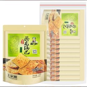 卧龙老灶锅巴五香味138g