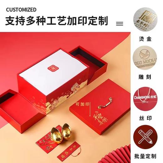 10元/套  大富大贵散装木箱可装一斤/一件8套/ 商品图1
