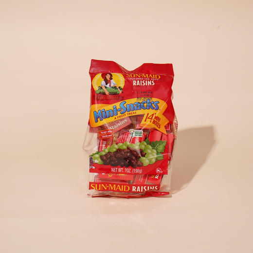 阳光少女加州葡萄干198g 商品图0