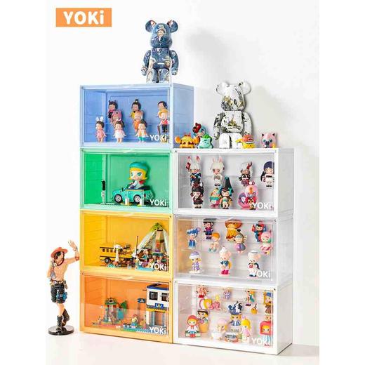 YOKI 防尘透明 阶梯式盲盒收纳展示架 展示盒 商品图0