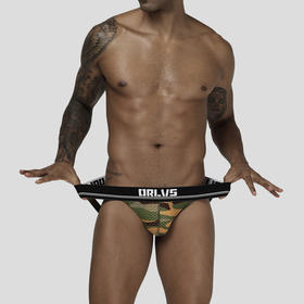 ORLVS 迷彩后空双丁内裤 OR186