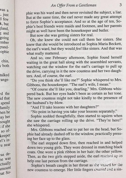 预售 【中商原版】布里奇顿 An Offer From A Gentleman Bridgerton Family 英文原版 柏捷顿家族 名门韵事3 Julia Quinn 商品图6