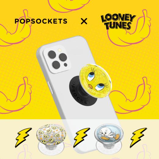 【顽皮崔弟】PopSockets x Looney Tunes 泡泡骚手机支架气囊伸缩防摔粘贴指环扣 商品图0