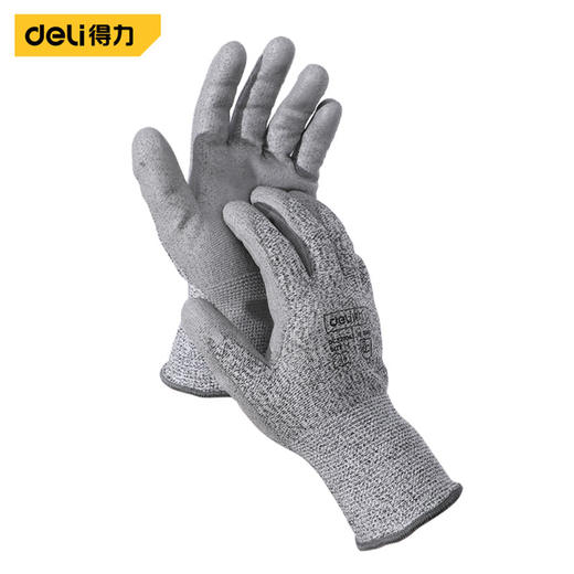 得力DL521042防切割手套(灰) 商品图0