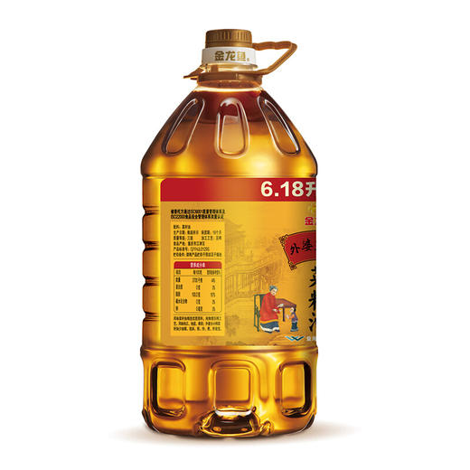 金龙鱼外婆乡小榨菜籽油6.18L 商品图2