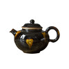 茶香记 玳瑁釉小瓷壶黑釉瓷110ml如流云似焰火古典景德镇陶瓷茶壶 商品缩略图4