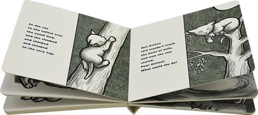 【2-8岁】 Kitten's First Full Moon纸板书 4册 猫咪追月亮 凯迪克奖作者Kevin Henkes 商品图3