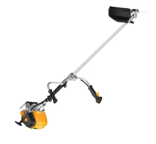 得力DL585408B汽油打草机背负式四冲程(黄) 商品图1